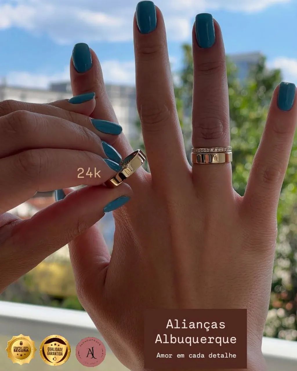 Alianças de Casamento Albuquerque - Amor em cada detalhe - Foto 5