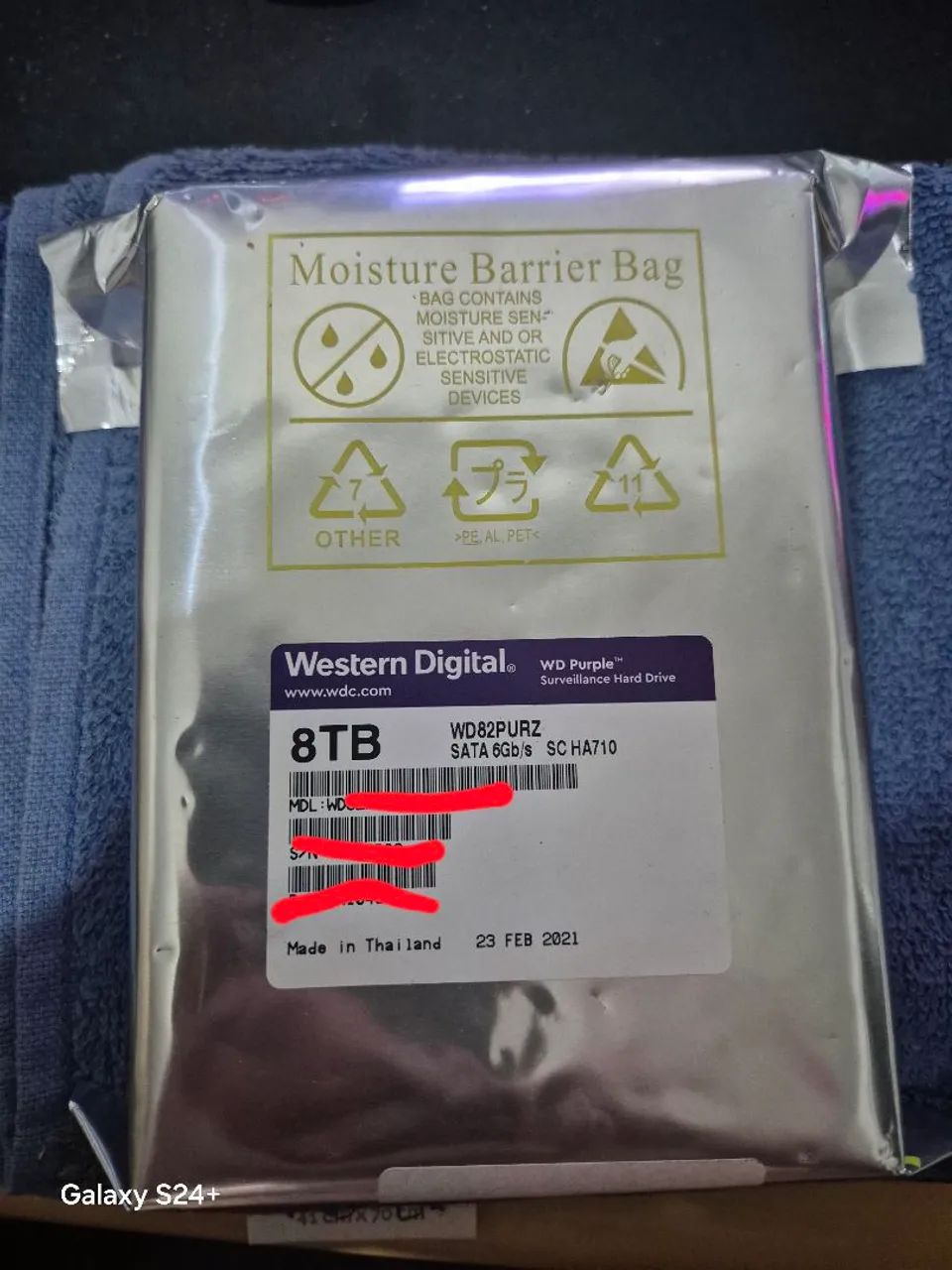 HD Western Digital WD Purple 8TB