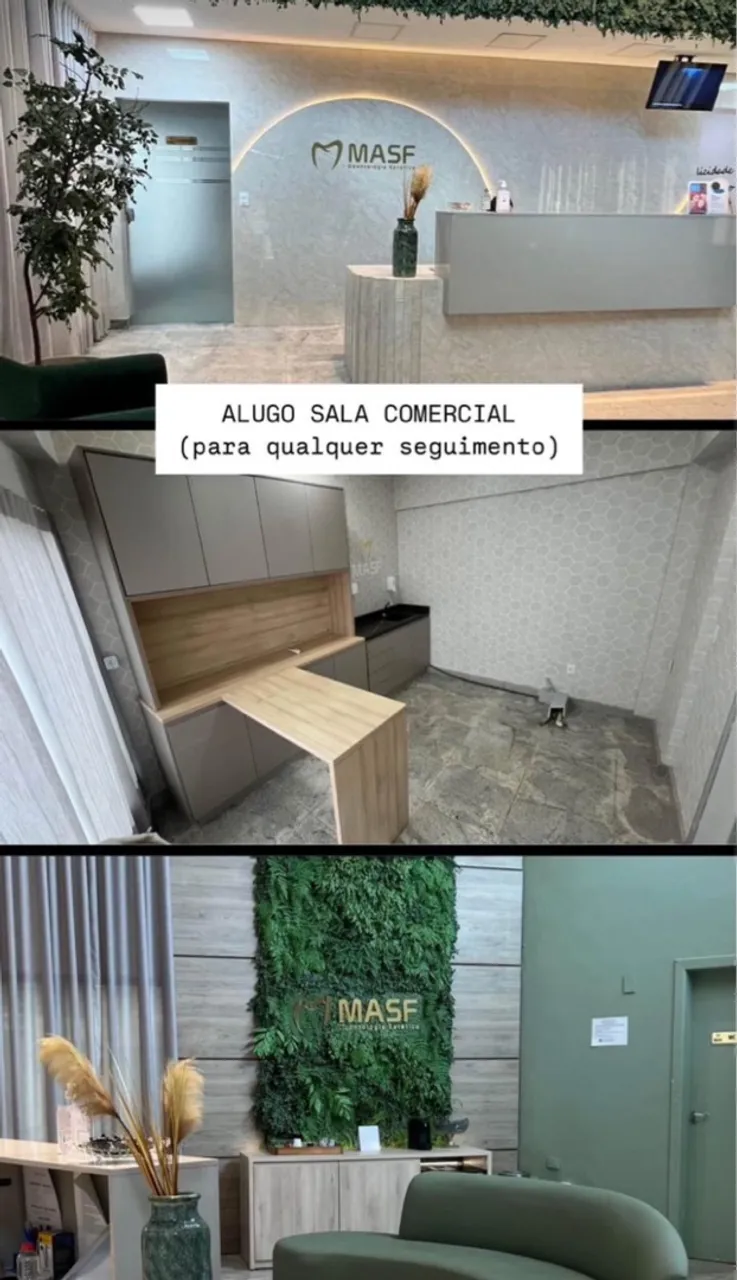 Aluguel de sala em uma clínica
