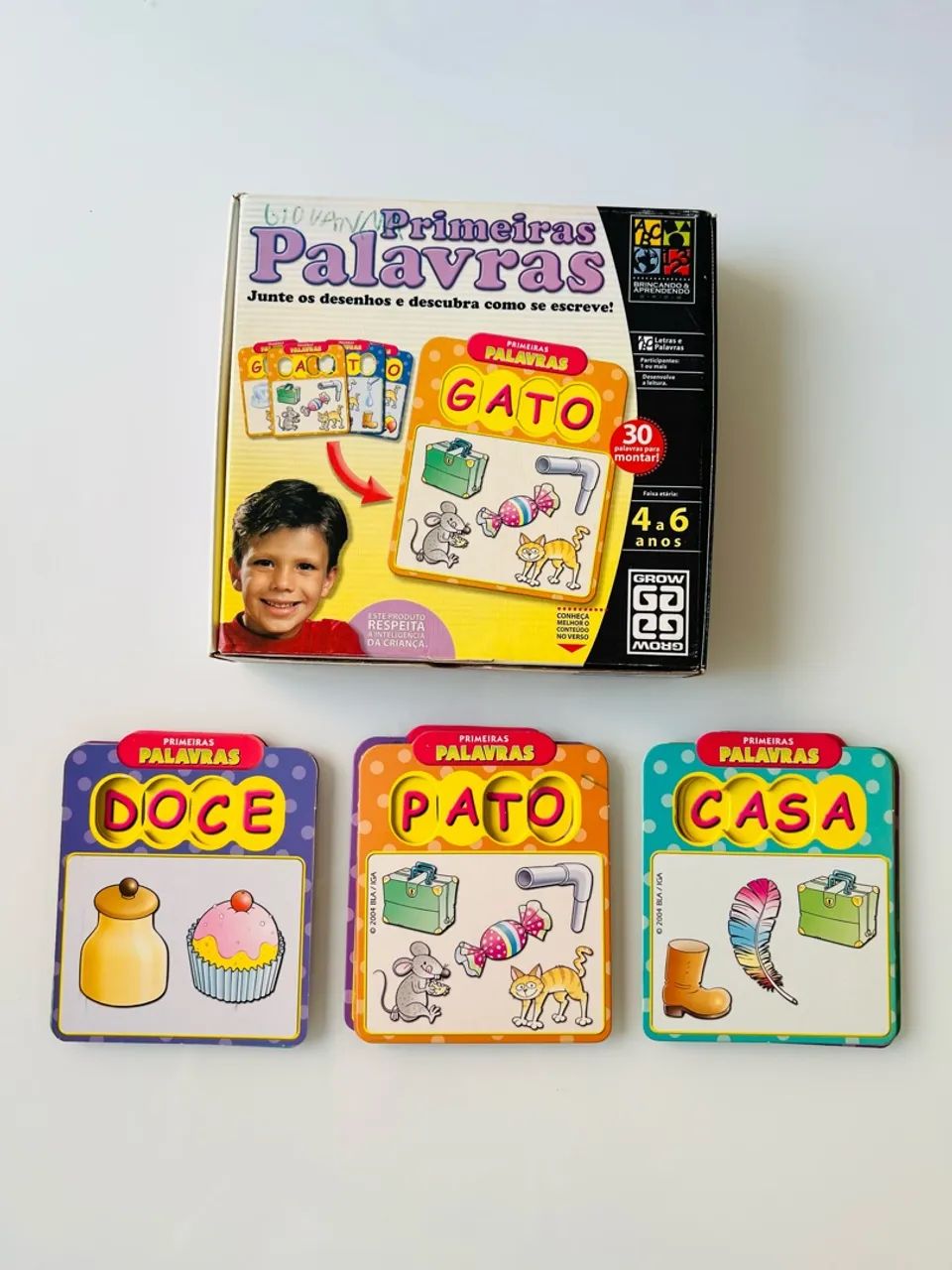 Jogo Primeiras Palavras da Grow  - Foto 3