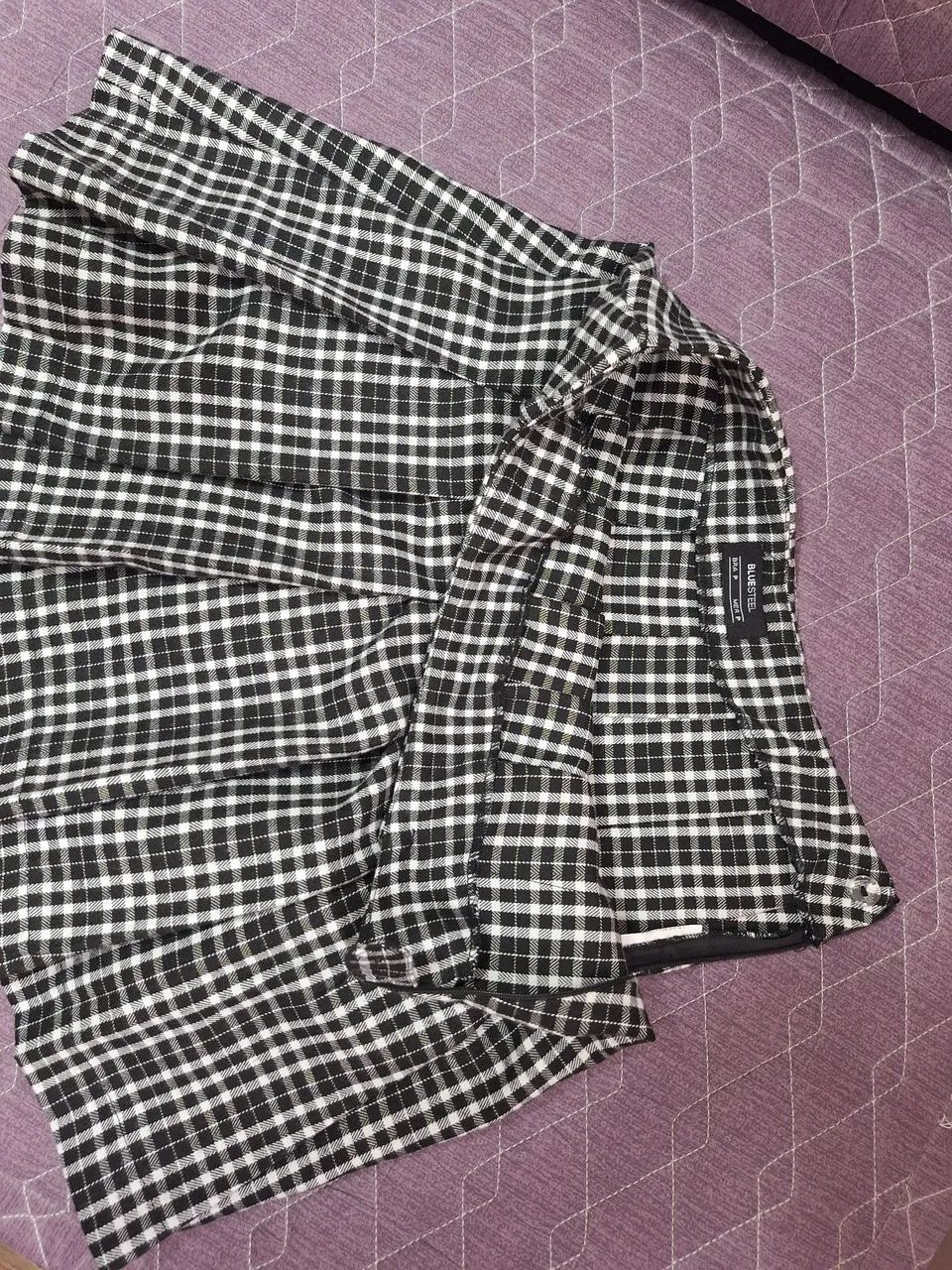 Saia xadrez infantil