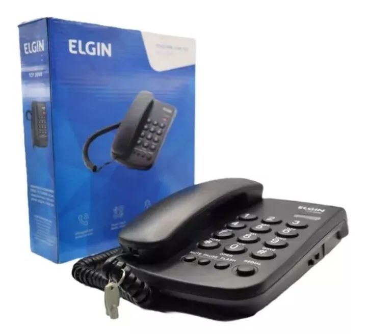 Telefone com fio Elgin TCF 2000 - Foto 2
