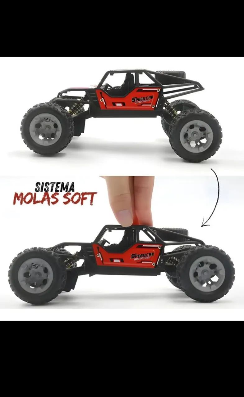 Carrinho de Controle Remoto Off-Road - Foto 2