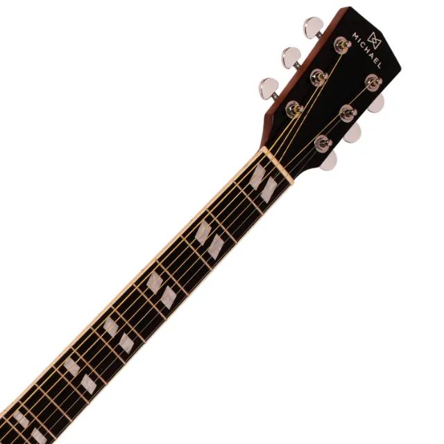 Violão Elétrico Folk Freebird Michael Vmf440 Natural St - Foto 3