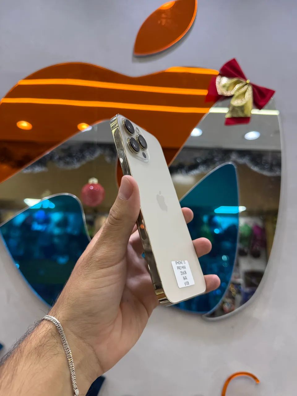 IPHONE 13 PRO MAX 256GB GOLD SEMI NOVO BLACK FRIDAY - Celulares e