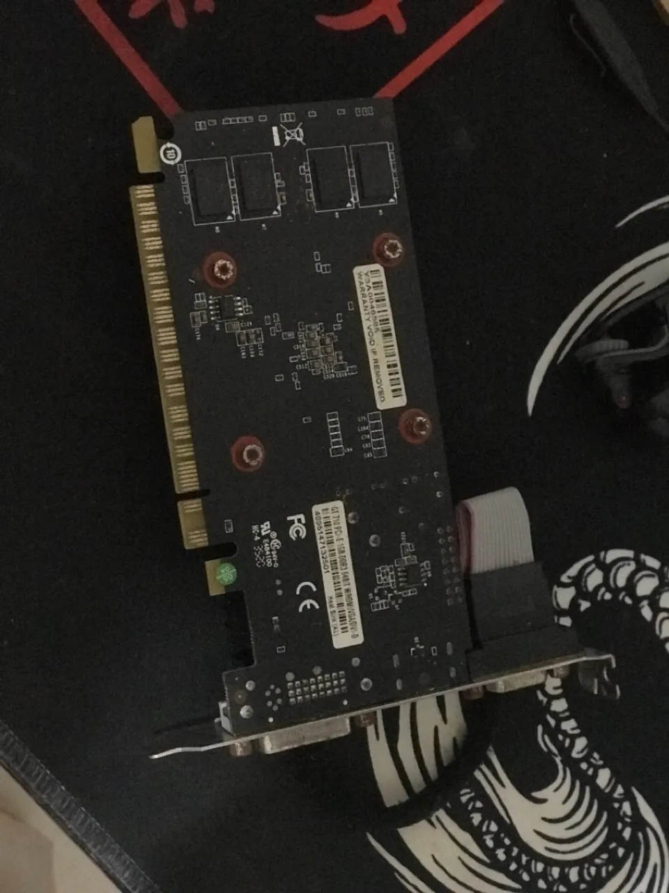 Placa de Vídeo GT 710 1GB DDR3