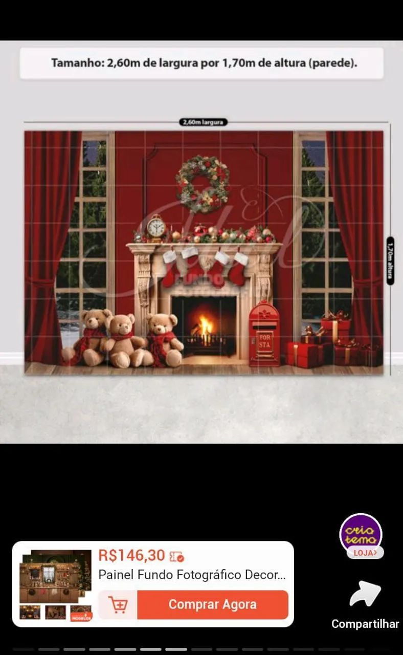 Painel de natal 