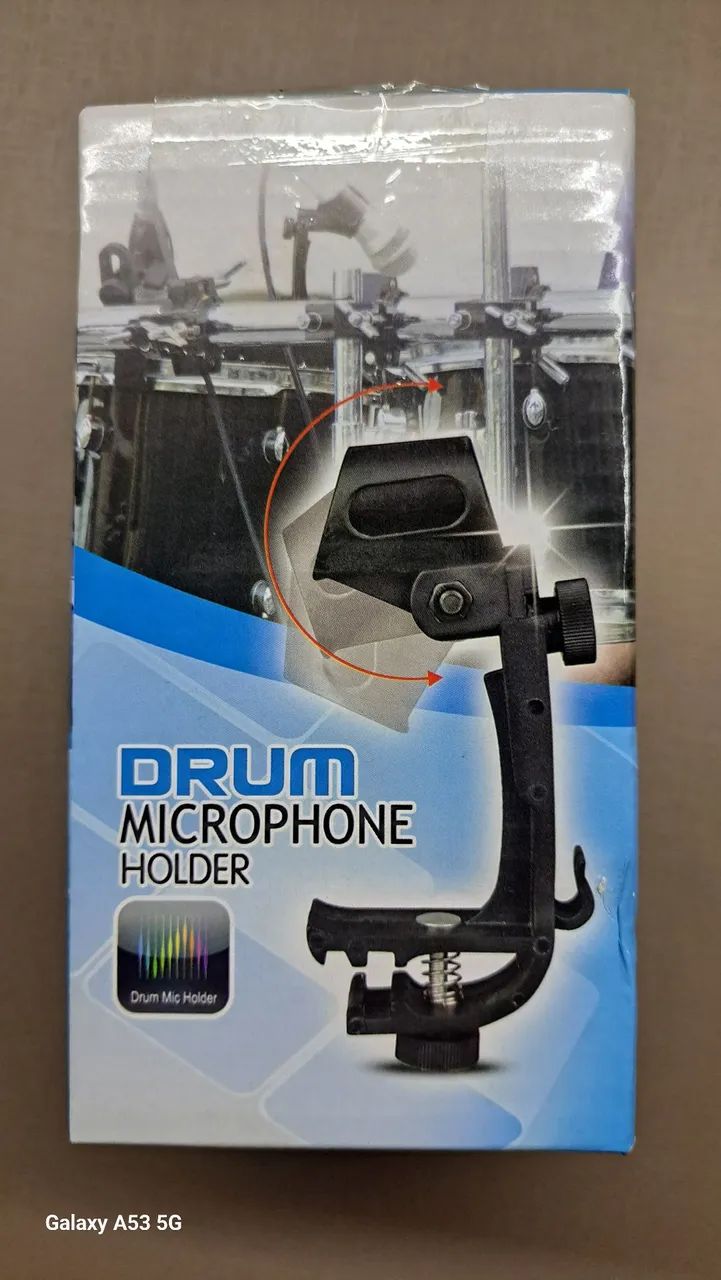 Kit 4 clamp microfones para bateria  - Foto 2