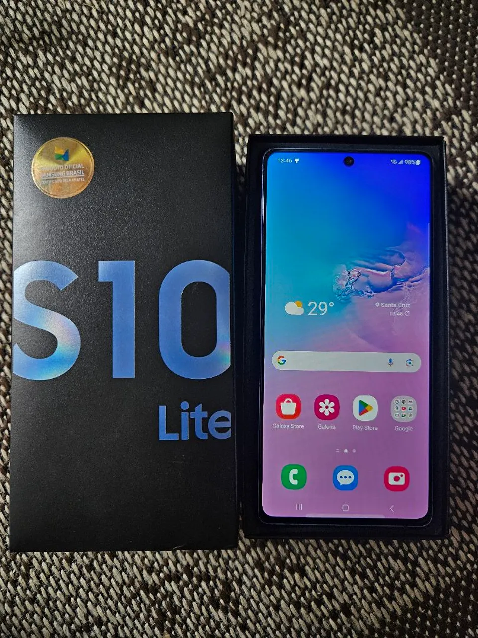 S10 lite azul