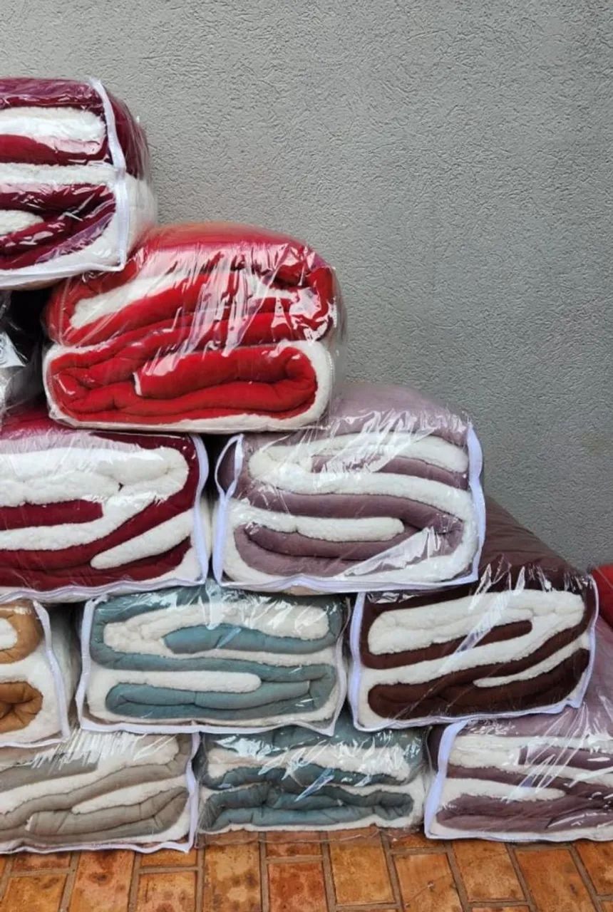 Cobredom casal,tamanho 2,20m X 2,40,esquenta bem. - Foto 3