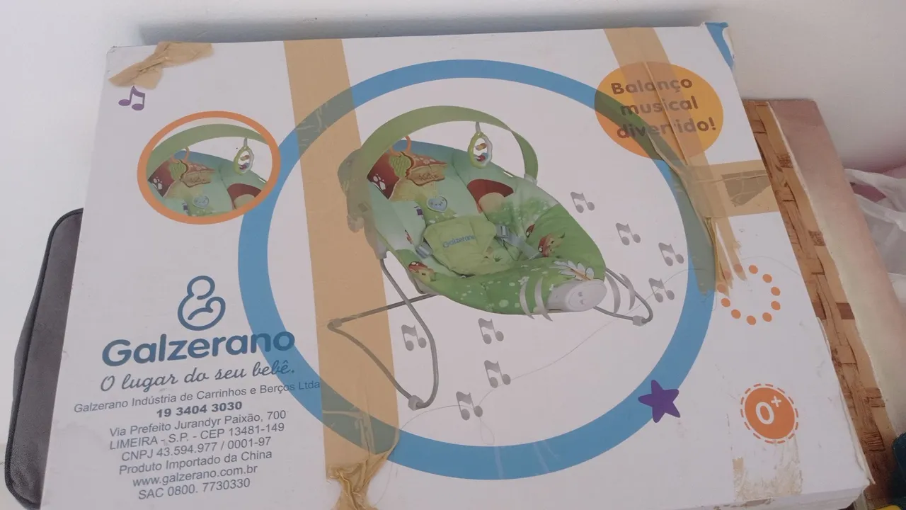 Balanço Musical Galzerano para Bebê