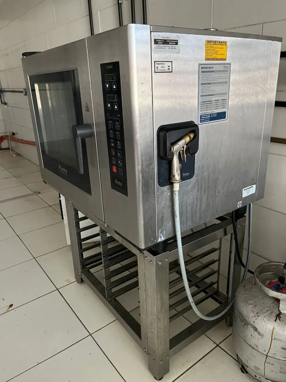 FORNO ELETRICO COMBINADO PRATICA (C-MAX 6) COM BASE INOX - Foto 4