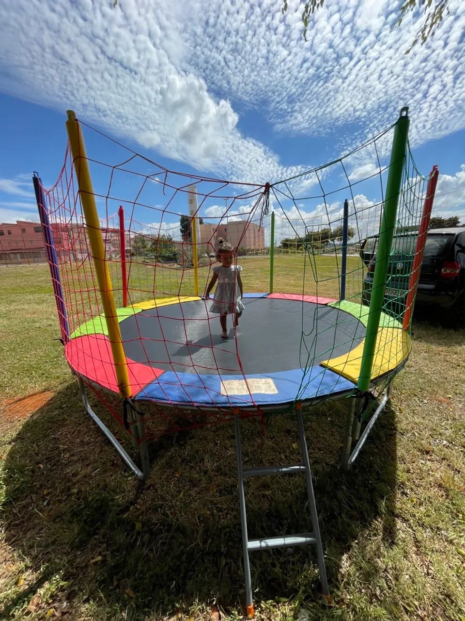 Cama Elástica Infantil com Rede de Proteção - Foto 4