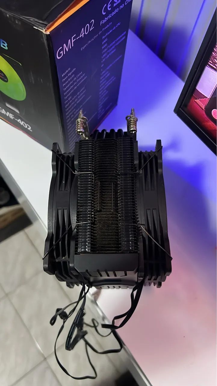 Cooler Box dual fan GMRGB - Foto 4
