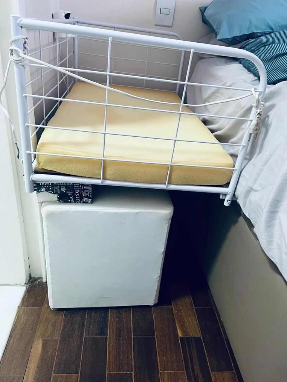 Co-bed - Berço lateral para encaixar na cama dos pais.   - Foto 4