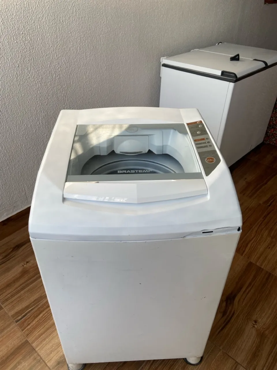 Máquina de Lavar Brastemp 10kg com Cesto Inox - Ótimo Estado!