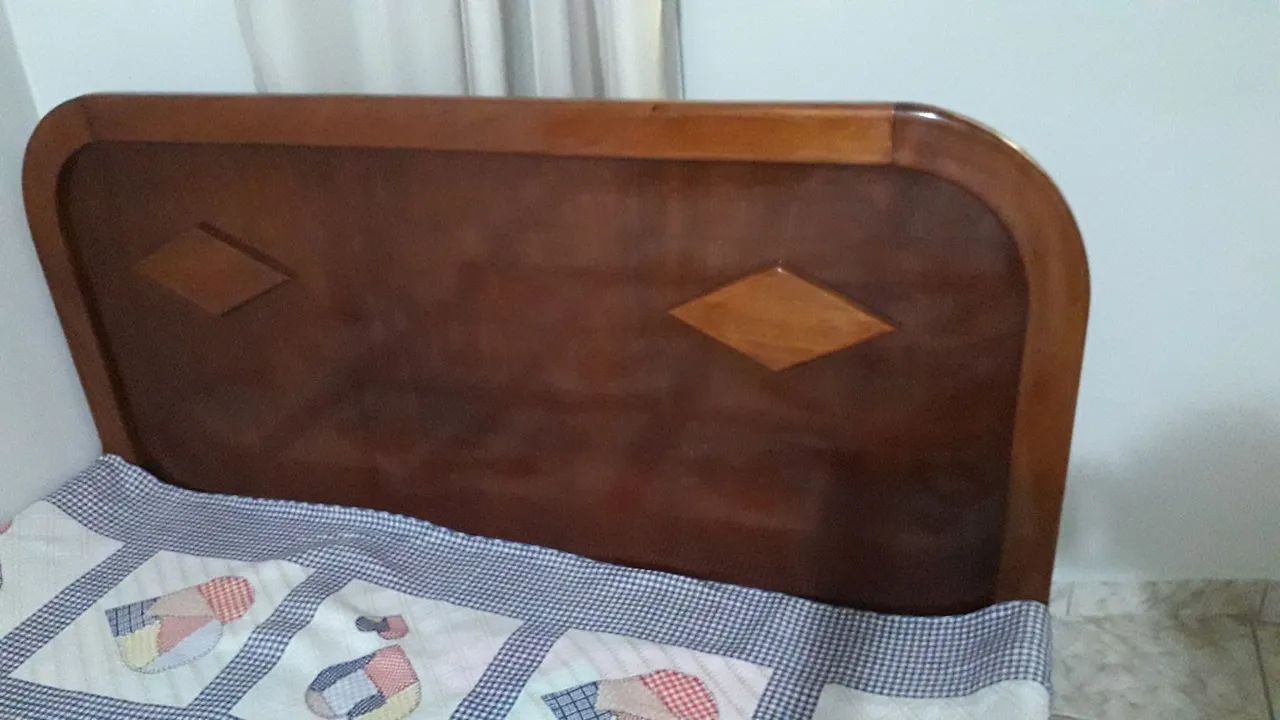 Cama casal  madeira maciça  - Foto 2