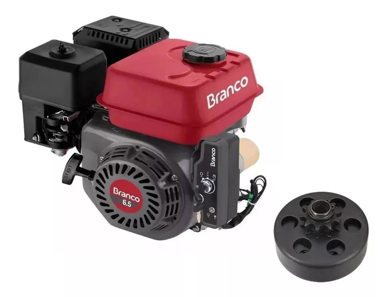 Motor Branco B4T6.5 P.E - COM ALERTA DE ÓLEO 