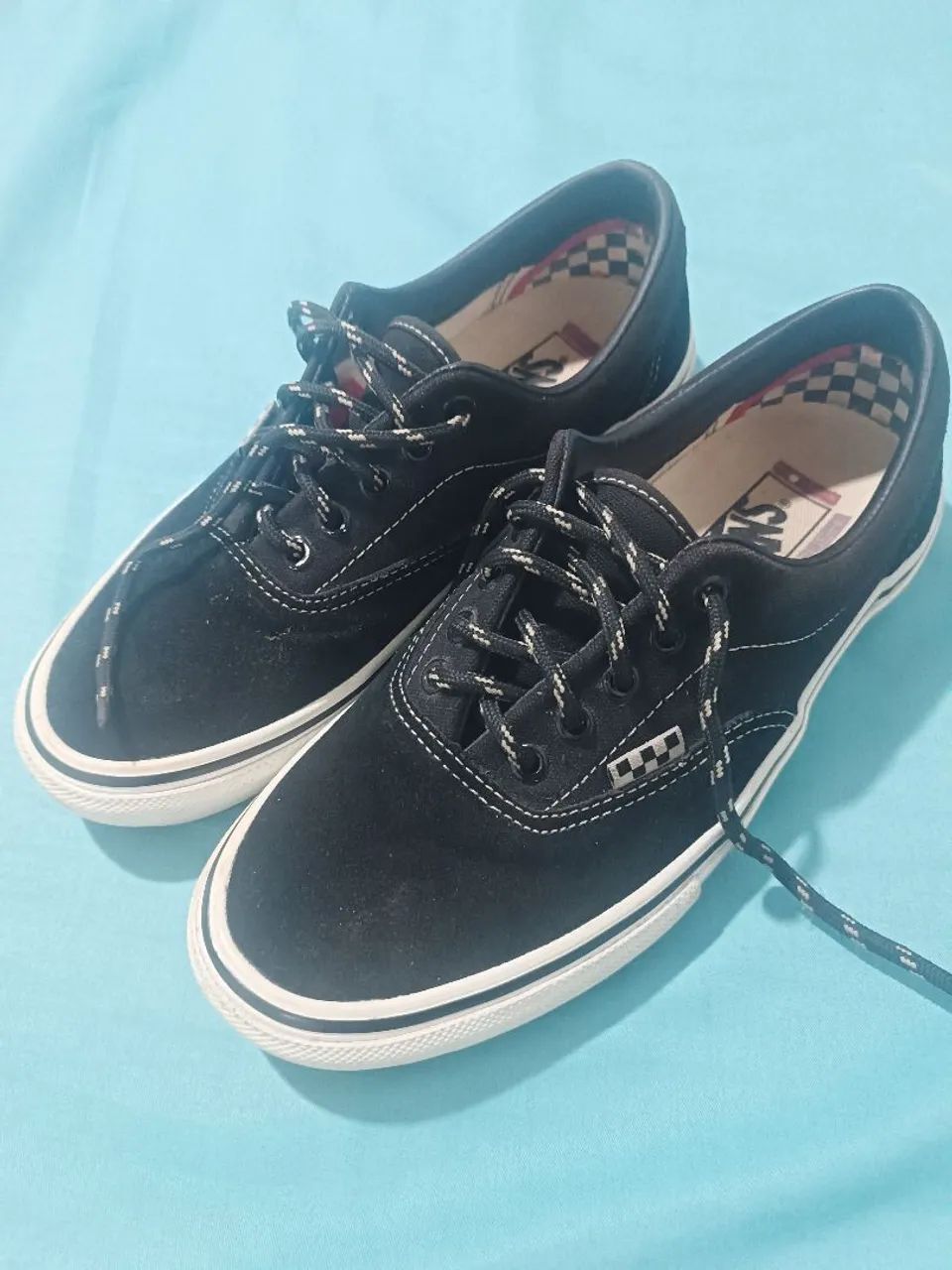 Skate Vans Authentic Pro Preto Vans AV Era Pro Shoe Black/white