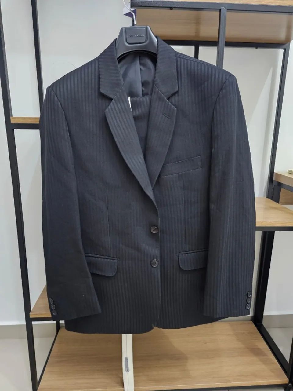 Terno Masculino Completo Preto (Italiano)