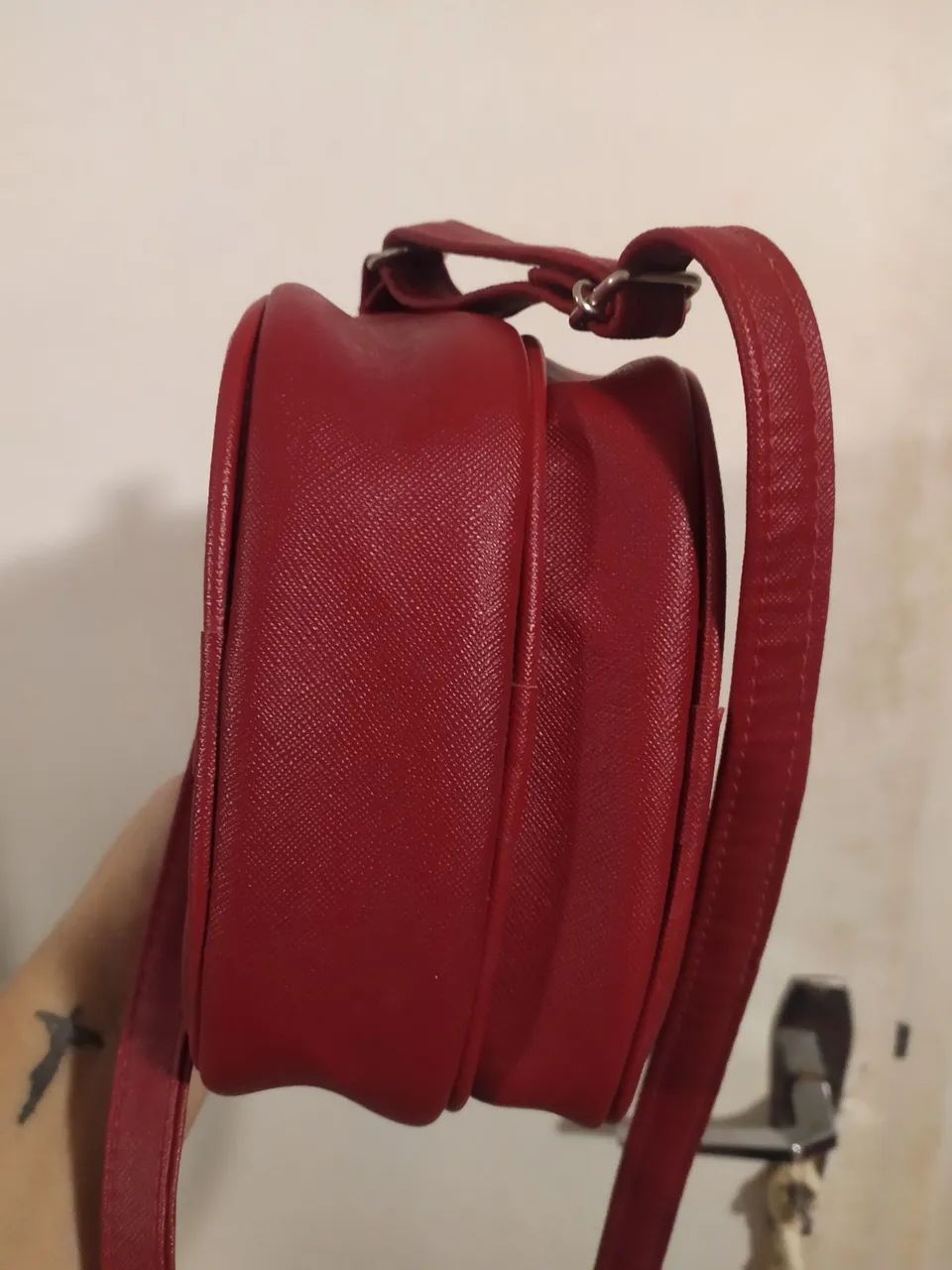 Bolsa de Ombro Vermelha - Foto 4