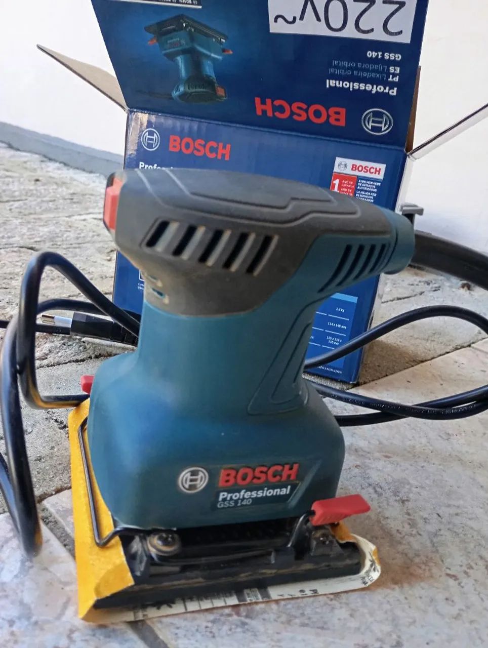 Lixadeira Orbital Bosch GSS 140 - Foto 3