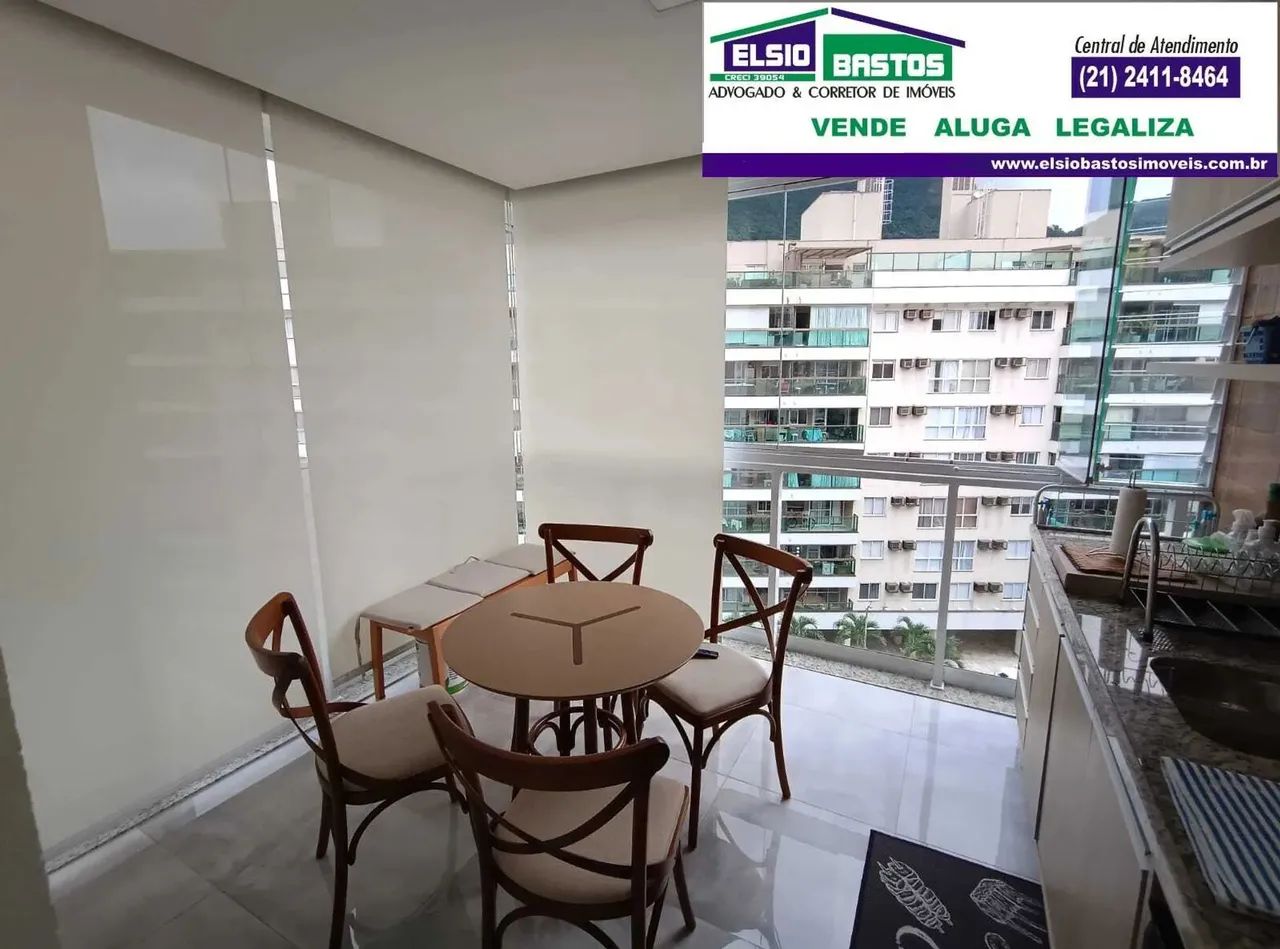 Apartamento 2 quartos(1suíte) Condomínio Frames Recreio dos Bandeirantes RJ - Foto 3