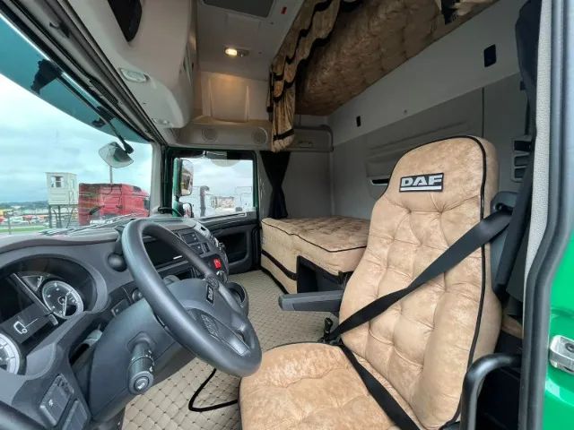 Daf Xf 480 6x2 ano 2023/2023 Verde Susp. Mola Teto Alto - Foto 11