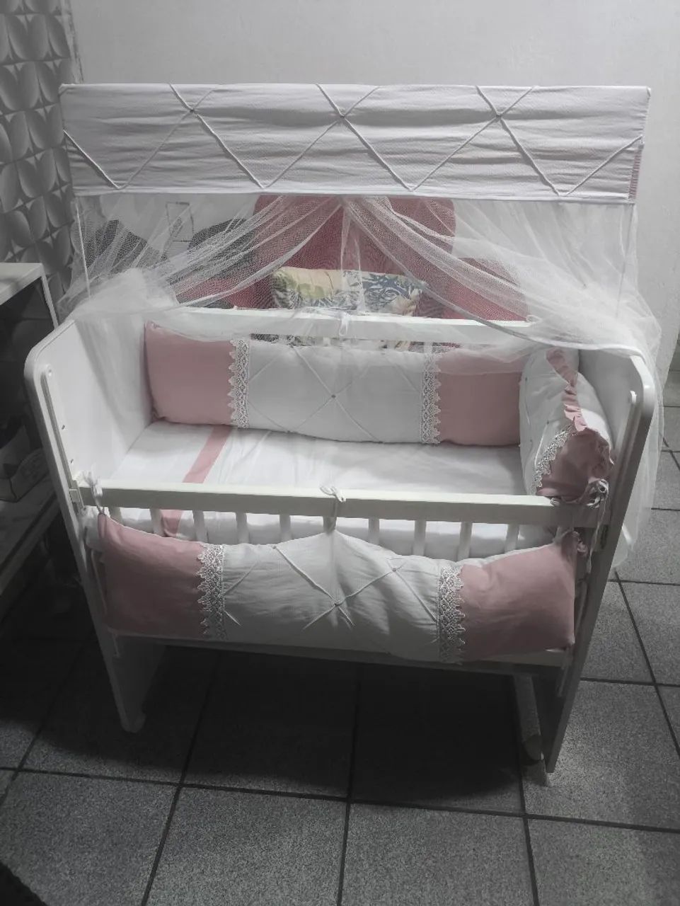 Mini Berço completo 64985888225283120