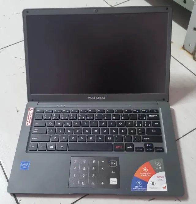  Notebook multilaser inside 4Gb Ssd120gb 