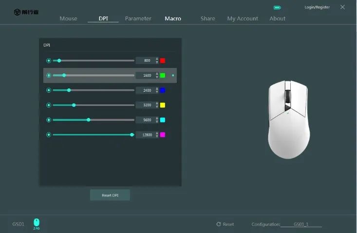 Mouse GS01 SEM FIO e LEVE - Foto 5