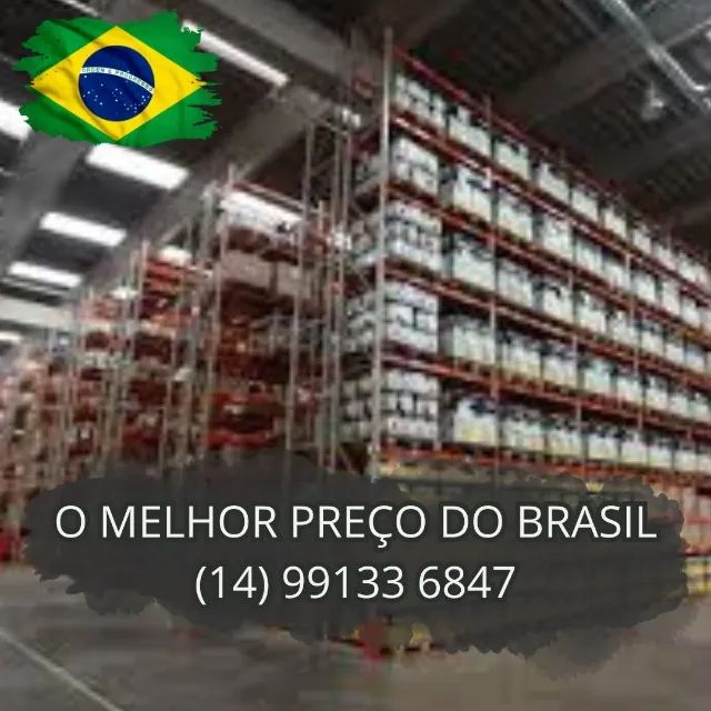Porta palete estruturado p/ estoque de produtos
