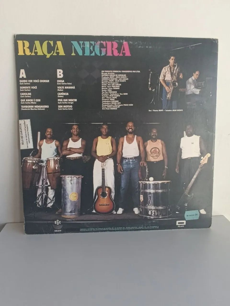 Primeiro disco de Vinil Raça Negra  - Foto 2