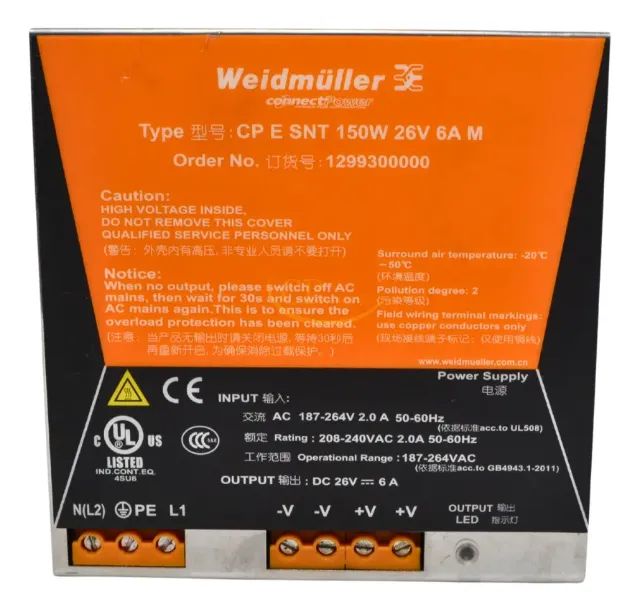 Fonte De Alimentação Chaveada * 150w 26v 6a 010037 (NOVA) - Foto 2