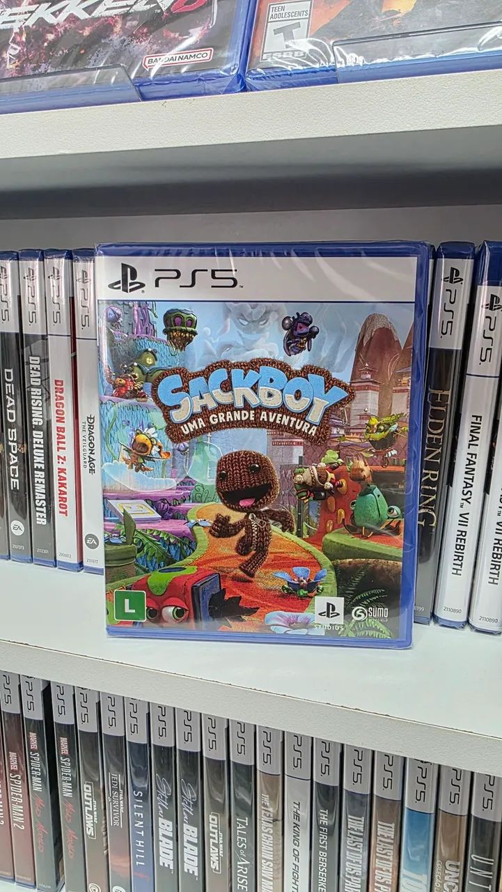 PS5 game Sackboy disponível 