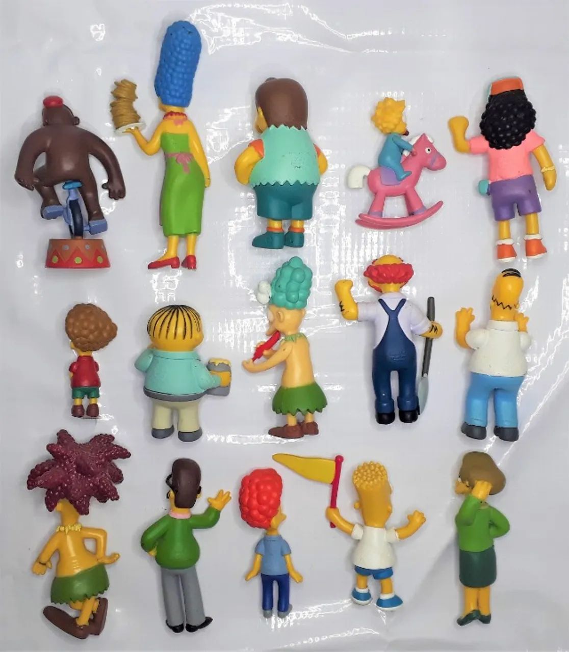 Figuras Long Jump Os Simpsons Lote com 15 Figuras Desenho Animado Cartoon - Foto 2