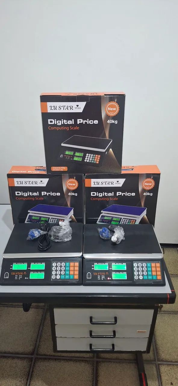 Balança para comércio 40kg - Nova!