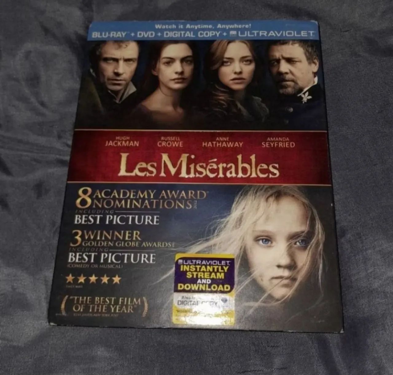 Blu-ray lacrado les misérables