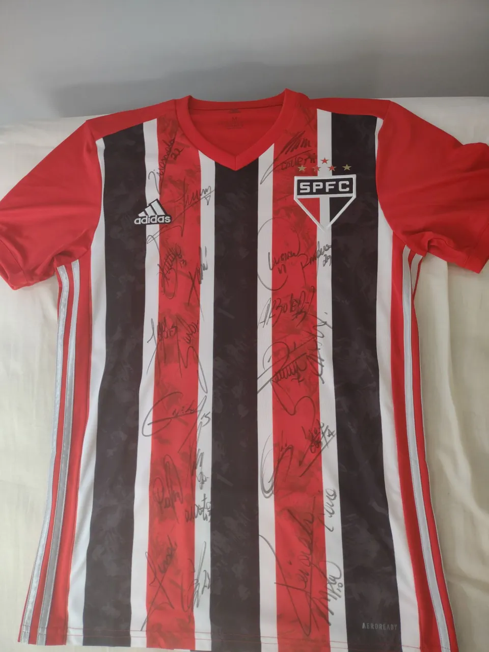 Camisa do São Paulo FC Autografada - Colecionador