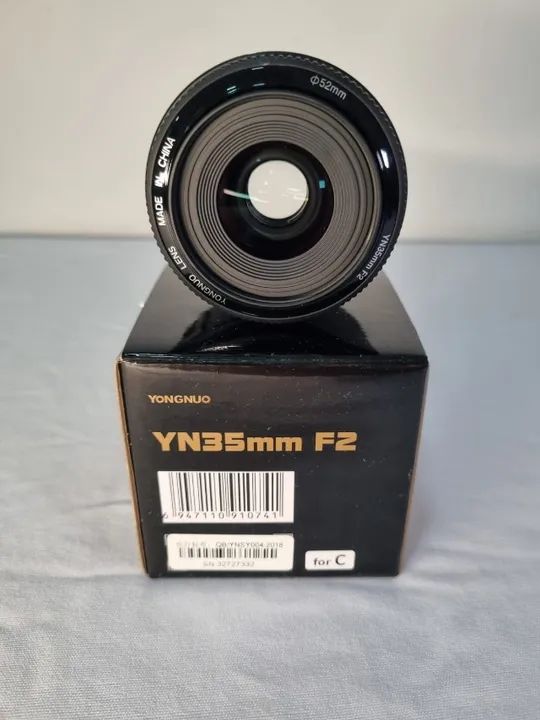 Lente Yongnuo Yn 35mm F/2 Para Canon - Foto 2