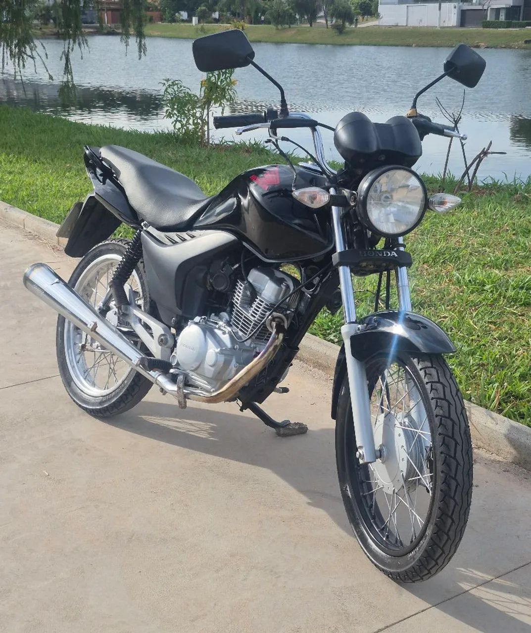 Fan 150 partida elétrica 