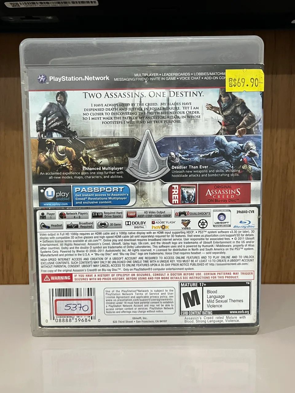 Jogo ps3 assassins creed  - Foto 3