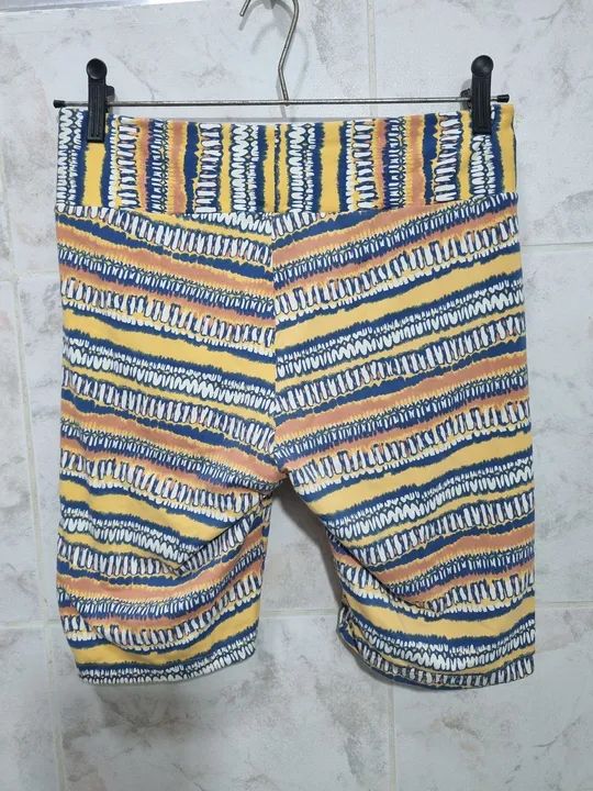 Bermuda em licra estampado feminino - Foto 2