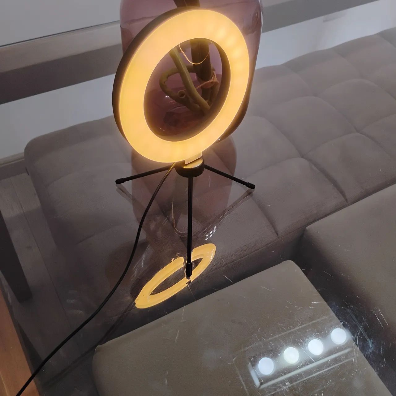 Luminária de led mesa