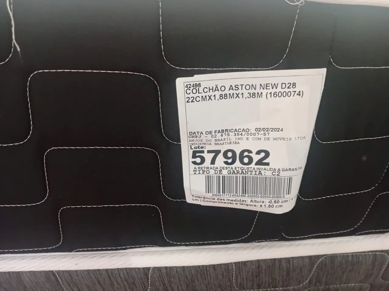 Mattress with base64386067647619121