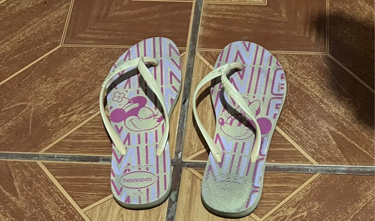 Chinelo Havaianas Minnie Mouse
