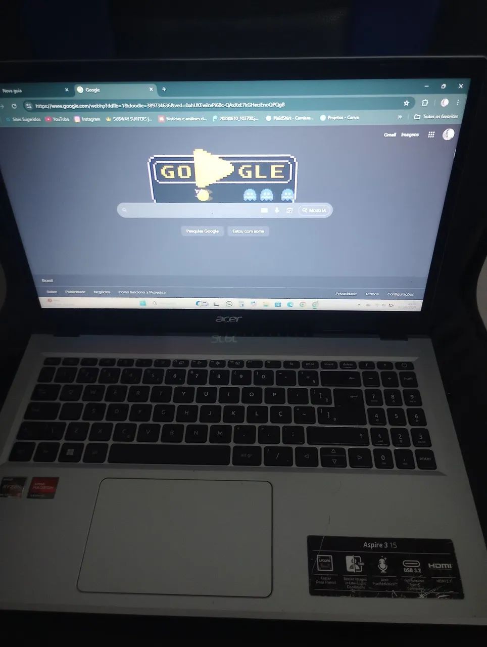 Notebook Acer Aspire A315