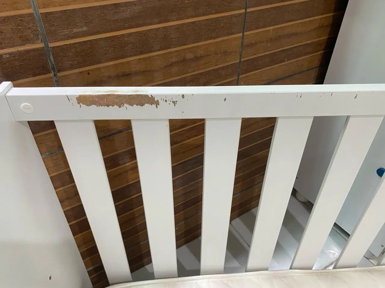 Berço Branco com Colchão - Foto 4