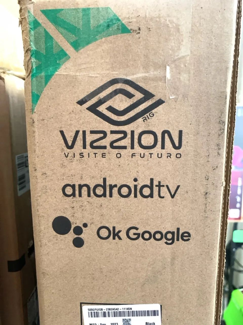 TV Vizzion 50 polegadas 4K Ultra HD Android - Foto 4