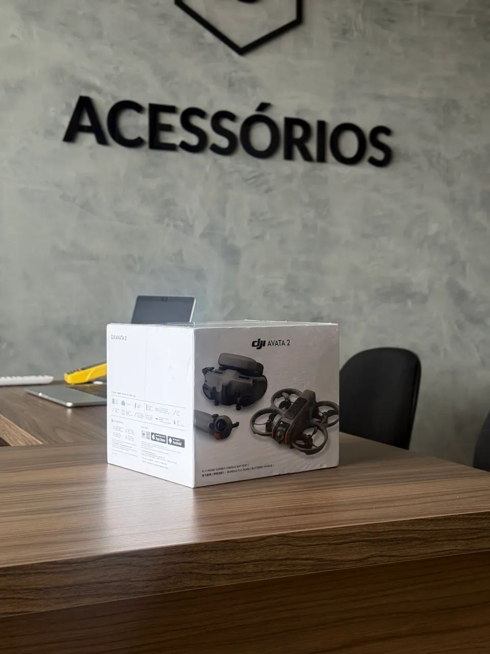 Drone DJI Avata 2 Combo Fly More 1 Bateria Originais Lacrados Novos Loja Fisica - Foto 2